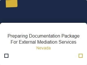 Preparing Documentation Package for Nevada Hoa Mediation