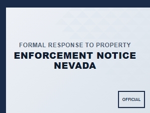 Formal Response to Nevada Property Enforcement Notice